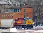 DPU waits at the Muskego yard tower